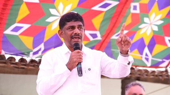 Former Congress MP D K Suresh.