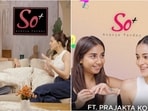Prajakta Koli opens up about her mental health on Ananya Panday's podcast. Prajakta Koli opens up about her mental health on Ananya Panday's podcast.