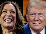 Kamala Harris went after her US presidential election rival Donald Trump's mental state and fitness for office Tuesday after the 78-year-old Republican's televised town hall veered into a surreal, impromptu music session. (Photo by DUSTIN FRANZ and Elijah Nouvelage / AFP) Kamala Harris went after her US presidential election rival Donald Trump's mental state and fitness for office Tuesday after the 78-year-old Republican's televised town hall veered into a surreal, impromptu music session. (Photo by DUSTIN FRANZ and Elijah Nouvelage / AFP)