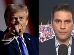 CNN Political correspondent Steve Contorno was reporting live from a Trump rally in Pennsylvania on Saturday CNN Political correspondent Steve Contorno was reporting live from a Trump rally in Pennsylvania on Saturday