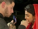 Priyanka Chopra celebrated her Karwa Chauth with Nick Jonas in UK. 