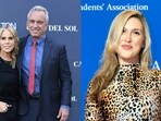 This is a combination of RFK Jr. and his wife Cheryl Hines (Credit: Getty Images) and NY Magazine reporter Olivia Nuzzi (Credit: AP).