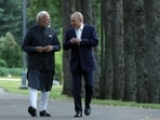Russia's President Vladimir Putin and India's Prime Minister Narendra Modi (Reuters)