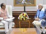 Shivraj Singh Chouhan with PM Narendra Modi.