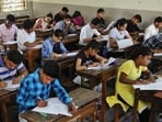 The Supreme Court on Monday refused to stay the Telangana Grade-1 posts exam observing that it would lead to chaos since students had already entered the examination halls. (HT file image)