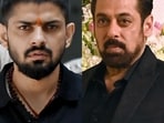 The sender earlier threatened Salman Khan (right) to pay  <span class='webrupee'>₹</span>5 crore to end enmity with gangster Lawrence Bishnoi. (left)