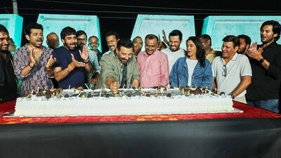 Sharing the pictures, Sunny Deol wrote, “It was a #Jaat-tastic Birthday! Thank you to my wonderful colleagues, my Director, Producers, Co-Actors, and crew for this beautiful celebration. @dongopichand @mythriofficial @peoplemediafactory @randeephooda @vineet_ksofficial @reginaacassandraa @doprishipunjabi.” Sharing the pictures, Sunny Deol wrote, “It was a #Jaat-tastic Birthday! Thank you to my wonderful colleagues, my Director, Producers, Co-Actors, and crew for this beautiful celebration. @dongopichand @mythriofficial @peoplemediafactory @randeephooda @vineet_ksofficial @reginaacassandraa @doprishipunjabi.”