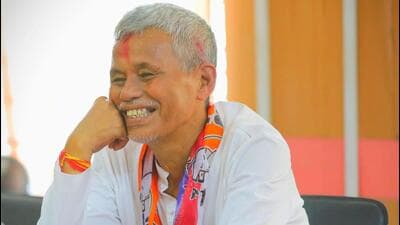 Barpeta MP Phani Bhushan Choudhury won eight consecutive elections from the Bongaigaon assembly seat before moving to the Lok Sabha this year (Facebook/Phani Bhushan Choudhury) Barpeta MP Phani Bhushan Choudhury won eight consecutive elections from the Bongaigaon assembly seat before moving to the Lok Sabha this year (Facebook/Phani Bhushan Choudhury)