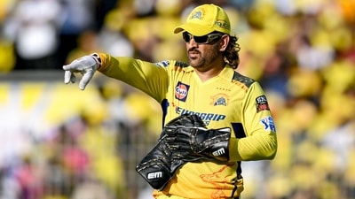 Chennai Super Kings' wicketkeeper MS Dhoni in action. (AFP) Chennai Super Kings' wicketkeeper MS Dhoni in action. (AFP)