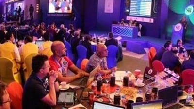 File image of an IPL auction. (HT Photo) File image of an IPL auction. (HT Photo)