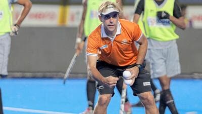 India chief coach Craig Fulton. (Hockey India) India chief coach Craig Fulton. (Hockey India)