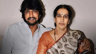 Kichcha Sudeep wrote about how his mother would wish him in the morning everyday. Kichcha Sudeep wrote about how his mother would wish him in the morning everyday.