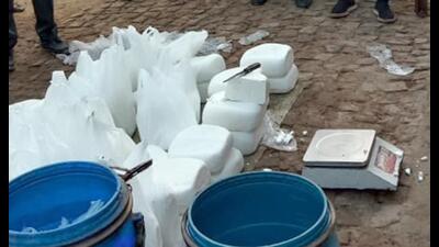 Last year’s samples were taken mostly from milk products, dhoda, rasgulla, petha, and sugar. Most of the failed samples were of milk products. (HT File photo) Last year’s samples were taken mostly from milk products, dhoda, rasgulla, petha, and sugar. Most of the failed samples were of milk products. (HT File photo)