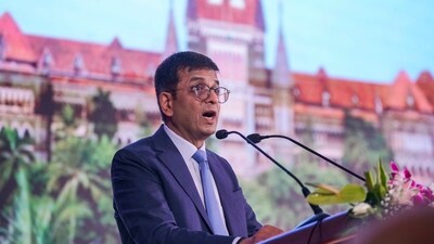 CJI DY Chandrachud addressing an event. (PTI file photo) CJI DY Chandrachud addressing an event. (PTI file photo)