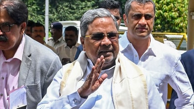 Karnataka Chief Minister Siddaramaiah. (PTI)