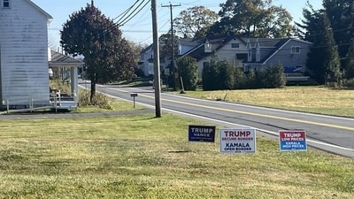 Republicans dominate the Moore Township Recreation Center, a rural part of the Northampton county. (HT Photo) Republicans dominate the Moore Township Recreation Center, a rural part of the Northampton county. (HT Photo)