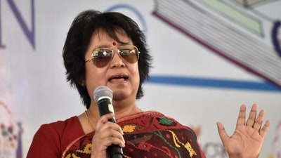 Bangladeshi writer Taslima Nasreen (HT File Photo) Bangladeshi writer Taslima Nasreen (HT File Photo)