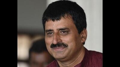 Though CP Yogeshwar indicated he might run as an independent, he has left room for other options (HT Photo)
