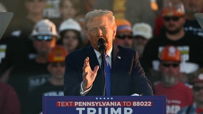The report from a House task force, released Monday, is just the latest look at the cascading and wide-ranging law enforcement failings that preceded the July 13 shooting at the Butler, Pennsylvania, rally where Trump was struck in the ear by gunfire. (AFP) The report from a House task force, released Monday, is just the latest look at the cascading and wide-ranging law enforcement failings that preceded the July 13 shooting at the Butler, Pennsylvania, rally where Trump was struck in the ear by gunfire. (AFP)