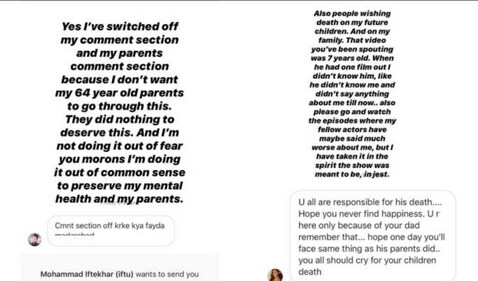 Sonam Kapoor disabled her Instagram comments in 2020 after receiving online hate. Sonam Kapoor disabled her Instagram comments in 2020 after receiving online hate.