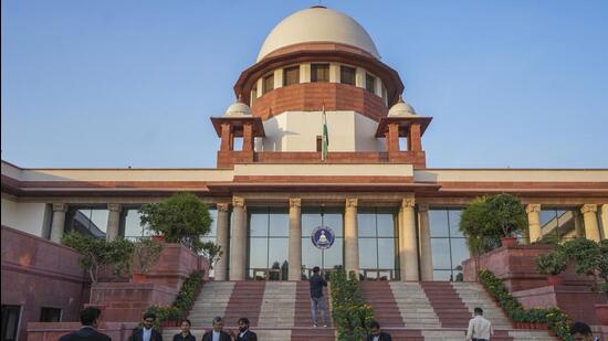 Lawyers at the Supreme Court complex in New Delhi (PTI FILE PHOTO)