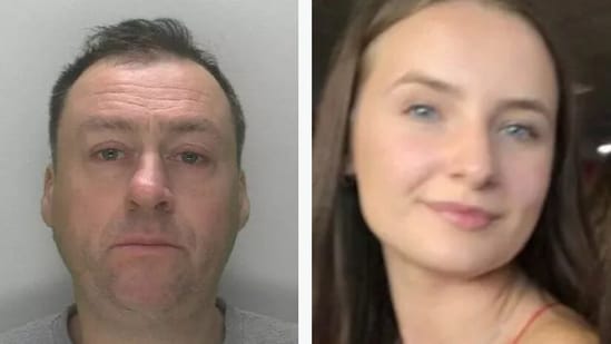 The accused named Darren Taylor (53) and the victim Ella Dowling before the attack. (Gloucestershire Constabulary)