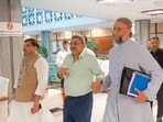 Members of Joint Parliamentary Committee on Waqf (Amendment) Bill leave after a meeting at Parliament House Annexe, in New Delhi, Tuesday, Oct. 22, 2024. Members of Joint Parliamentary Committee on Waqf (Amendment) Bill leave after a meeting at Parliament House Annexe, in New Delhi, Tuesday, Oct. 22, 2024.