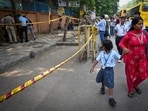 A view of the spot where an explosion took place near CRPF School, Prashant Vihar in New Delhi on October 20. A view of the spot where an explosion took place near CRPF School, Prashant Vihar in New Delhi on October 20.