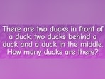 A riddle about ducks sparked lively debates online, challenging users to find the correct answer.