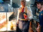 McDonald’s distancing itself from Donald Trump after his visit (Photo by POOL / GETTY IMAGES NORTH AMERICA / Getty Images via AFP) McDonald’s distancing itself from Donald Trump after his visit (Photo by POOL / GETTY IMAGES NORTH AMERICA / Getty Images via AFP)
