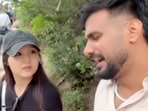 Indian vlogger, Passenger Paramvir, can be seen talking to a Chinese woman as the two discuss the food eaten in the two countries. Indian vlogger, Passenger Paramvir, can be seen talking to a Chinese woman as the two discuss the food eaten in the two countries.