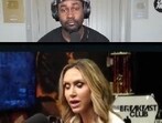 As Lara seemed irritated by the interruption, she asked Charlamagne that “what is funny?”