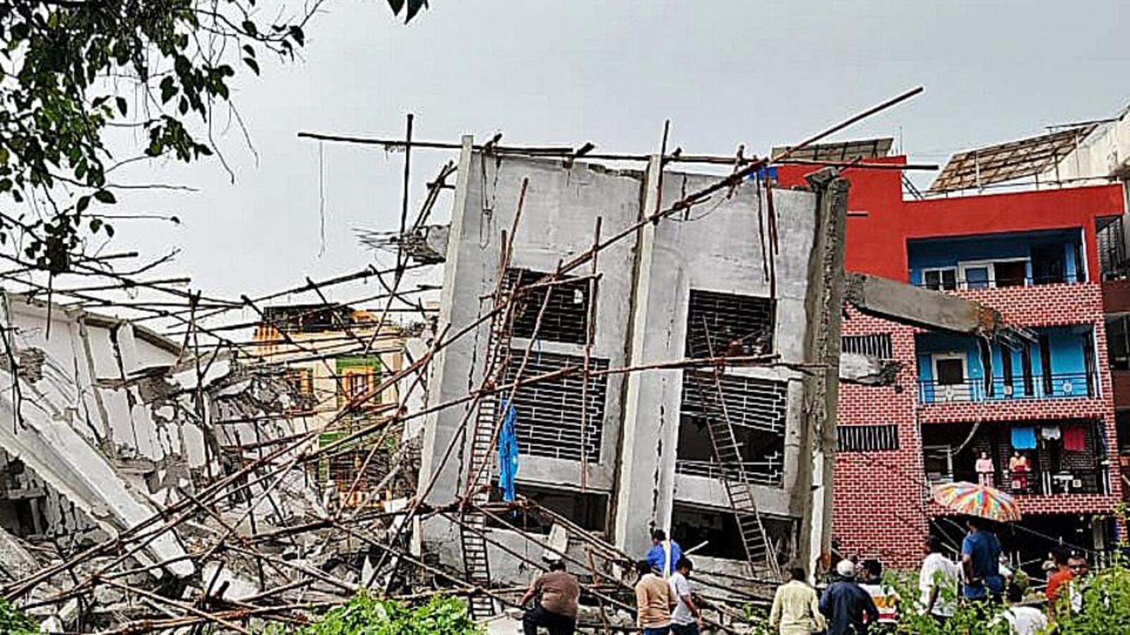 1 killed as building collapses amid heavy rains in Bengaluru | Latest ...