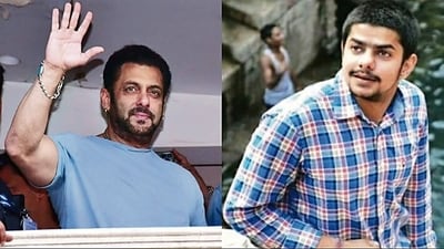 Bollywood actor Salman Khan and Lawrence Bishnoi's brother Anmol Bishnoi Anmol Bishnoi,