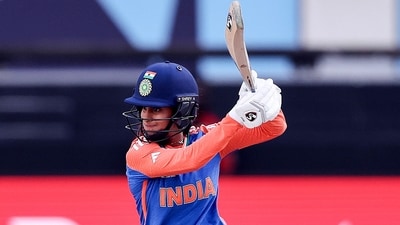 I): India's Jemimah Rodrigues plays a shot (ICC)