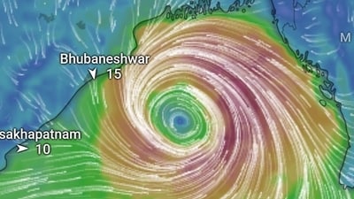 Cyclone Dana will make landfall on Thursday. Cyclone Dana will make landfall on Thursday.