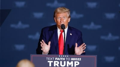 Donald Trump sued by ‘Central Park Five’ over ‘false and defamatory statements’ (AP Photo/Nell Redmond) (AP) Donald Trump sued by ‘Central Park Five’ over ‘false and defamatory statements’ (AP Photo/Nell Redmond) (AP)