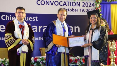 IMT Ghaziabad hosted its convocation ceremony for Class of 2024 wherein certificates were conferred to more than 670 graduates. IMT Ghaziabad hosted its convocation ceremony for Class of 2024 wherein certificates were conferred to more than 670 graduates.
