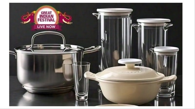 Amazon Great Indian Sale: More than 40% off on kitchen cookware and glassware Amazon Great Indian Sale: More than 40% off on kitchen cookware and glassware