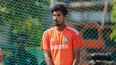 Spin-bowling all-rounder Washington Sundar (PTI) Spin-bowling all-rounder Washington Sundar (PTI)