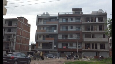 Panchkula, India Oct 22 2024 foure floor Building In Sector 11 Panchkula. 22 Oct 2024 ..Photo Sant Arora Hindustan times