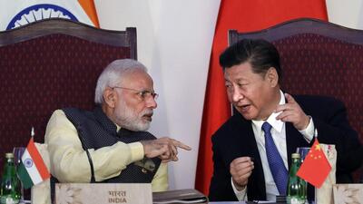 Prime Minister Narendra Modi and Chinese President Xi Jinping last had a structured meeting during their second informal summit in Mamalllapuram in October 2019, months before start of the border standoff. (AP) Prime Minister Narendra Modi and Chinese President Xi Jinping last had a structured meeting during their second informal summit in Mamalllapuram in October 2019, months before start of the border standoff. (AP)