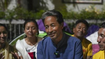 The court dismissed the plea filed by Apex Body Leh seeking to permit the climate activist to protest at Jantar Mantar. (PTI photo) The court dismissed the plea filed by Apex Body Leh seeking to permit the climate activist to protest at Jantar Mantar. (PTI photo)