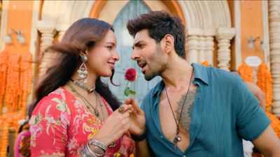 Kartik Aaryan and Triptii Dimri in a still from Jaana Samjho Na. Kartik Aaryan and Triptii Dimri in a still from Jaana Samjho Na.