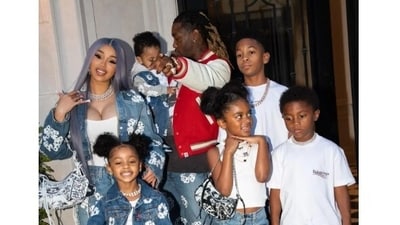 Cardi B told her followers in the video that she has been in the hospital since Saturday due to sickness. Cardi B told her followers in the video that she has been in the hospital since Saturday due to sickness.