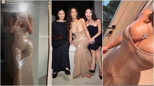 Kim Kardashian celebrates her birthday. Kim Kardashian celebrates her birthday.