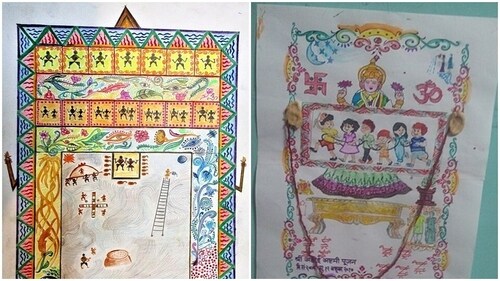 Ahoi Ashtami is celebrated eight days before Diwali in Indian households. (Pinterest) Ahoi Ashtami is celebrated eight days before Diwali in Indian households. (Pinterest)