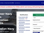 Indian Navy SSR, MR results 2024 have been released at agniveernavy.cdac.in, check via direct link.