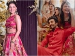 Alia Bhatt repeats her mehndi lehenga for Manish Malhotra's Diwali party. 