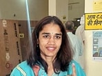 Wrestler and Bharatiya Janata Party (BJP) leader Babita Phogat. Wrestler and Bharatiya Janata Party (BJP) leader Babita Phogat.